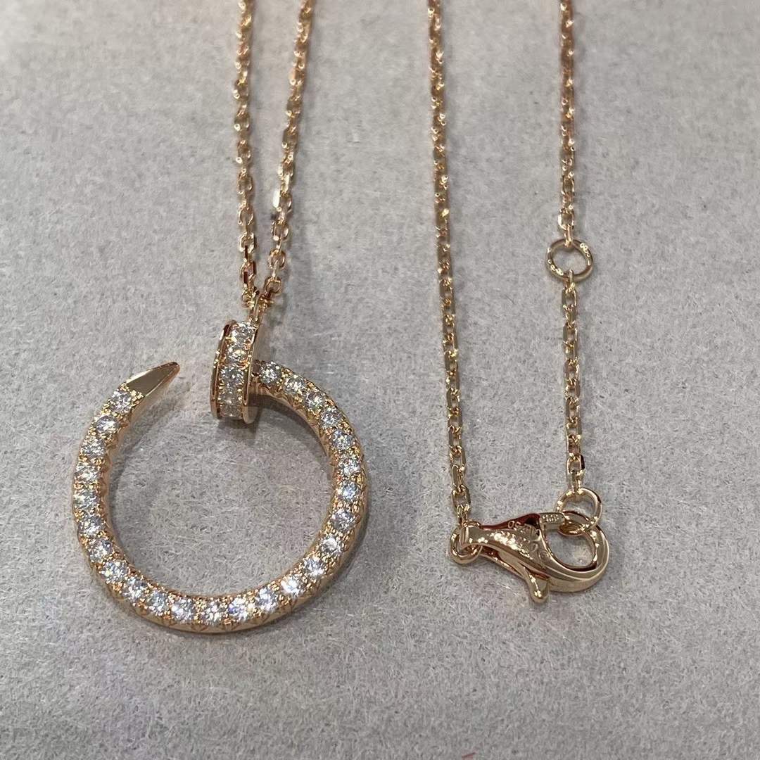 Cartier Cartier 经款典满钻钉项子链