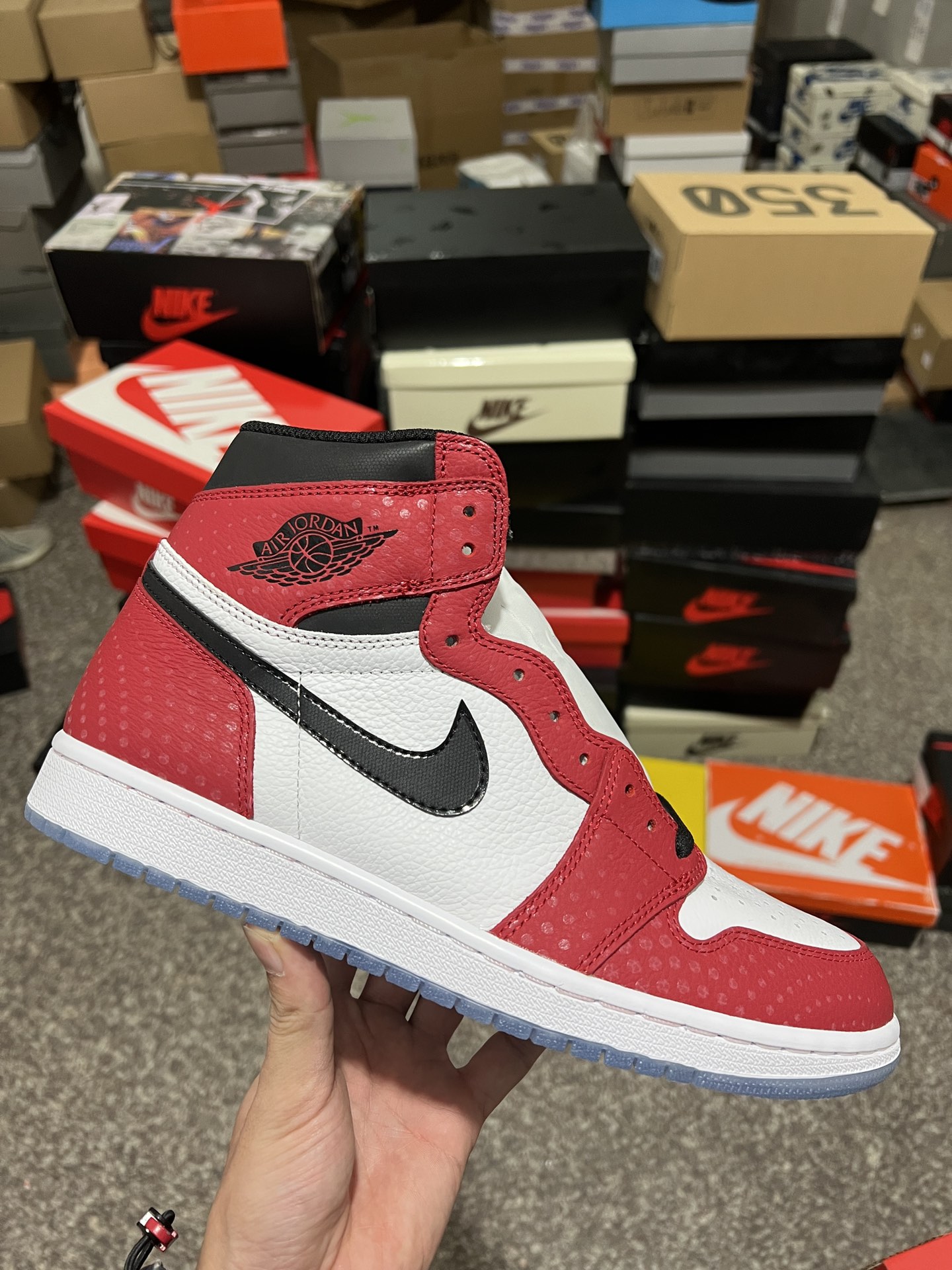 aj1蜘蛛侠尺码40-47.5总裁纯