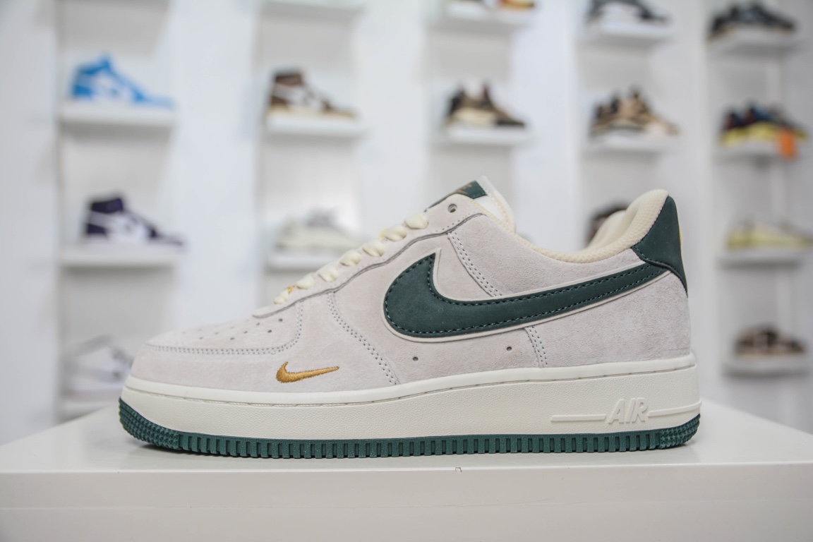 260 秋冬新品  Nike Air Force 1 Low ’07 小勾绿麂皮KK5636-710