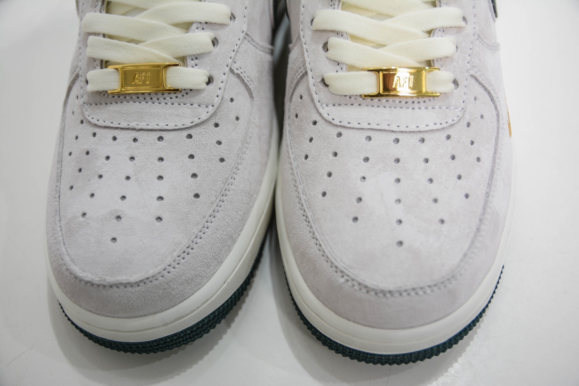 260 秋冬新品  Nike Air Force 1 Low ’07 小勾绿麂皮KK5636-710