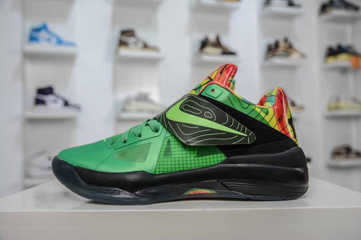 350 纯原 Nike KD Ⅳ Weatherman 杜兰特4代实战篮球鞋 气象员 473679-303
