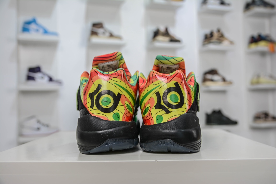 350 纯原 Nike KD Ⅳ Weatherman 杜兰特4代实战篮球鞋 气象员 473679-303