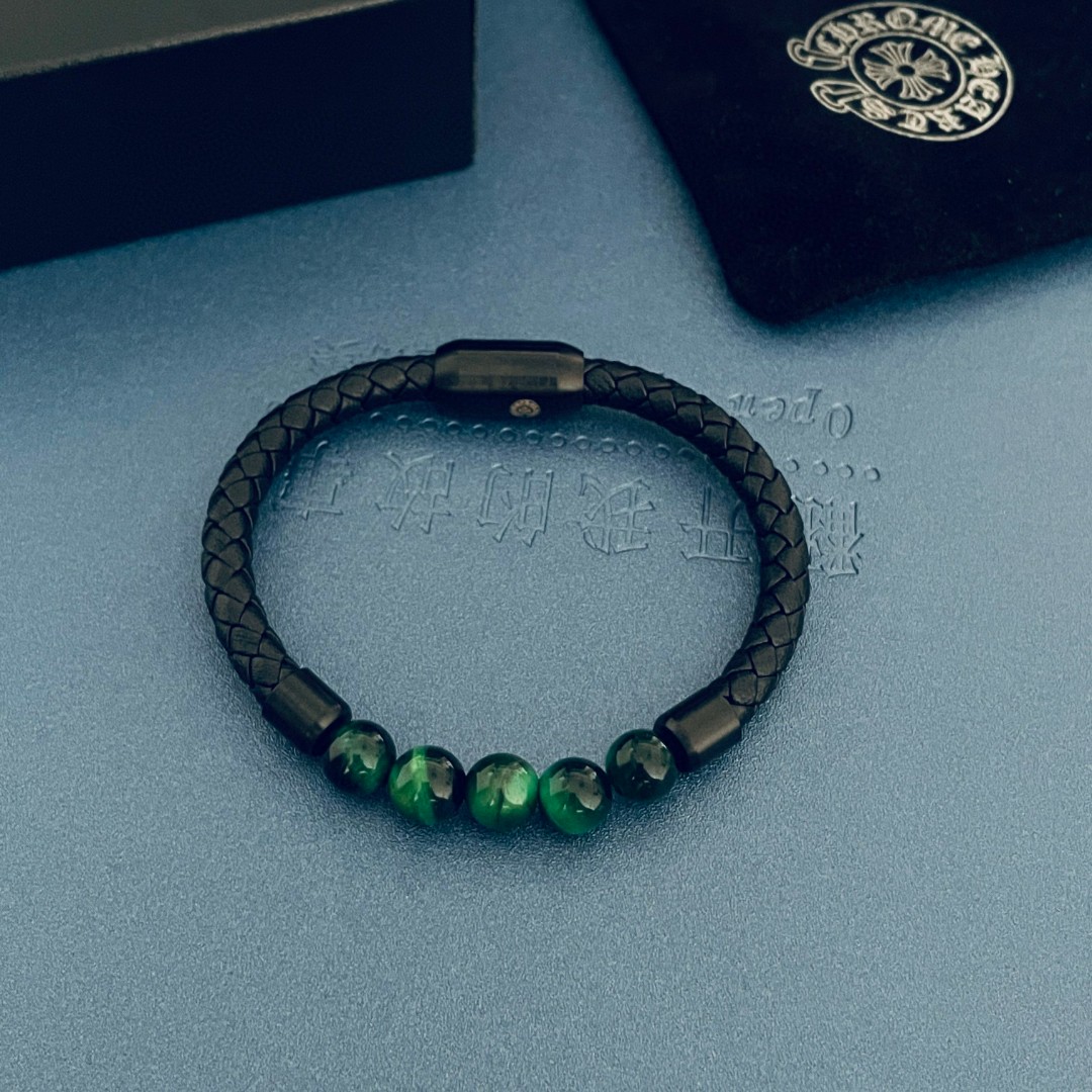 Chrome Hearts Jewelry Bracelet Green Unisex Vintage
