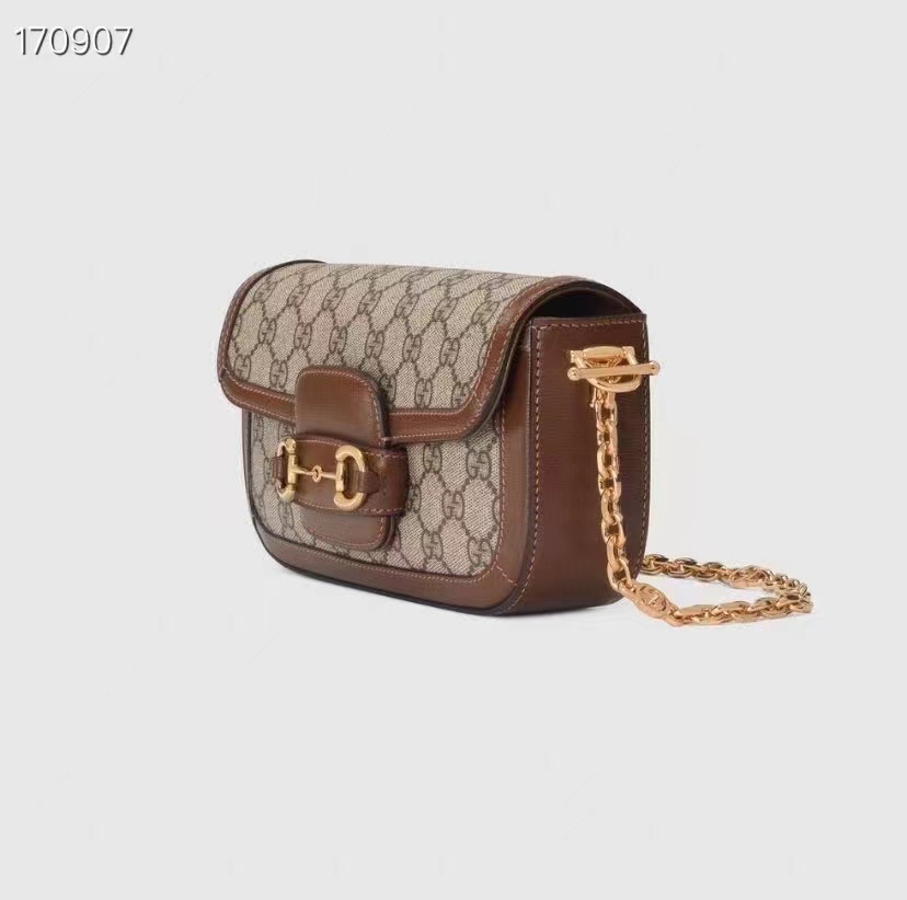 Gucci Horsebit 1955シリーズ肩背包 - クラシックなデザインと現代的なスタイルの融合