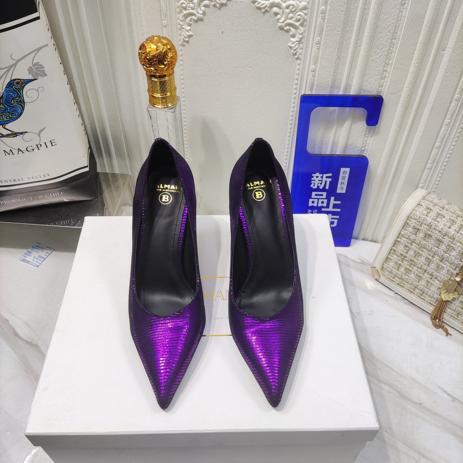 “Bal*ain’s Spring 2023 Collection: Luxurious High Heels and Single Shoes Overview” - 图片 9