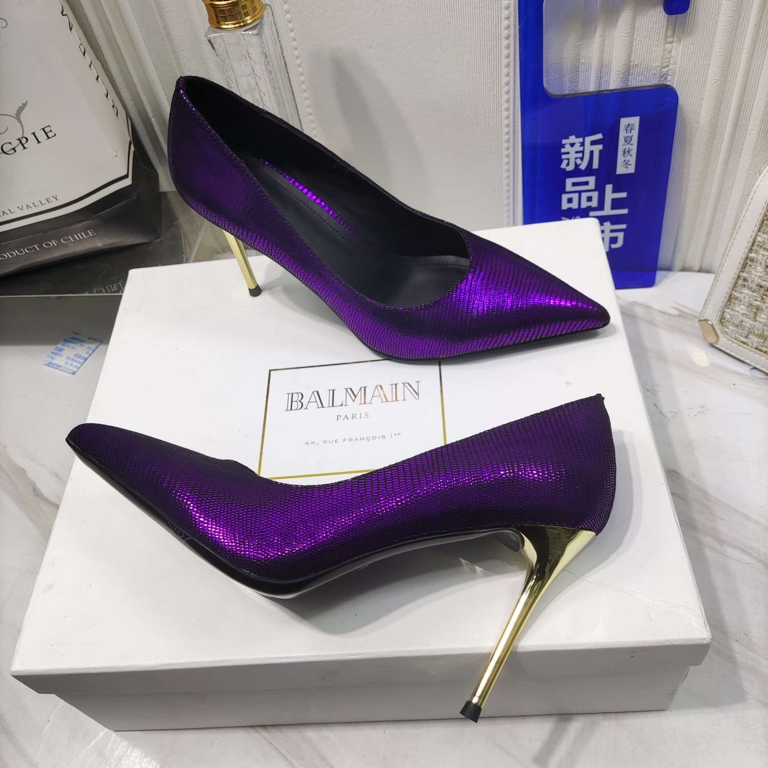 “Bal*ain’s Spring 2023 Collection: Luxurious High Heels and Single Shoes Overview” - 图片 4