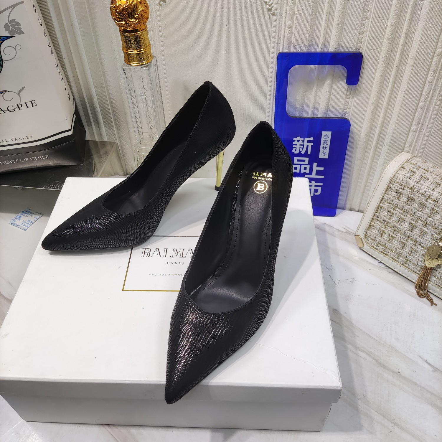 “Zenium’s High-Quality Spring 2023 Shoes: 775M Bal*ain Heels & Singles” - 图片 2