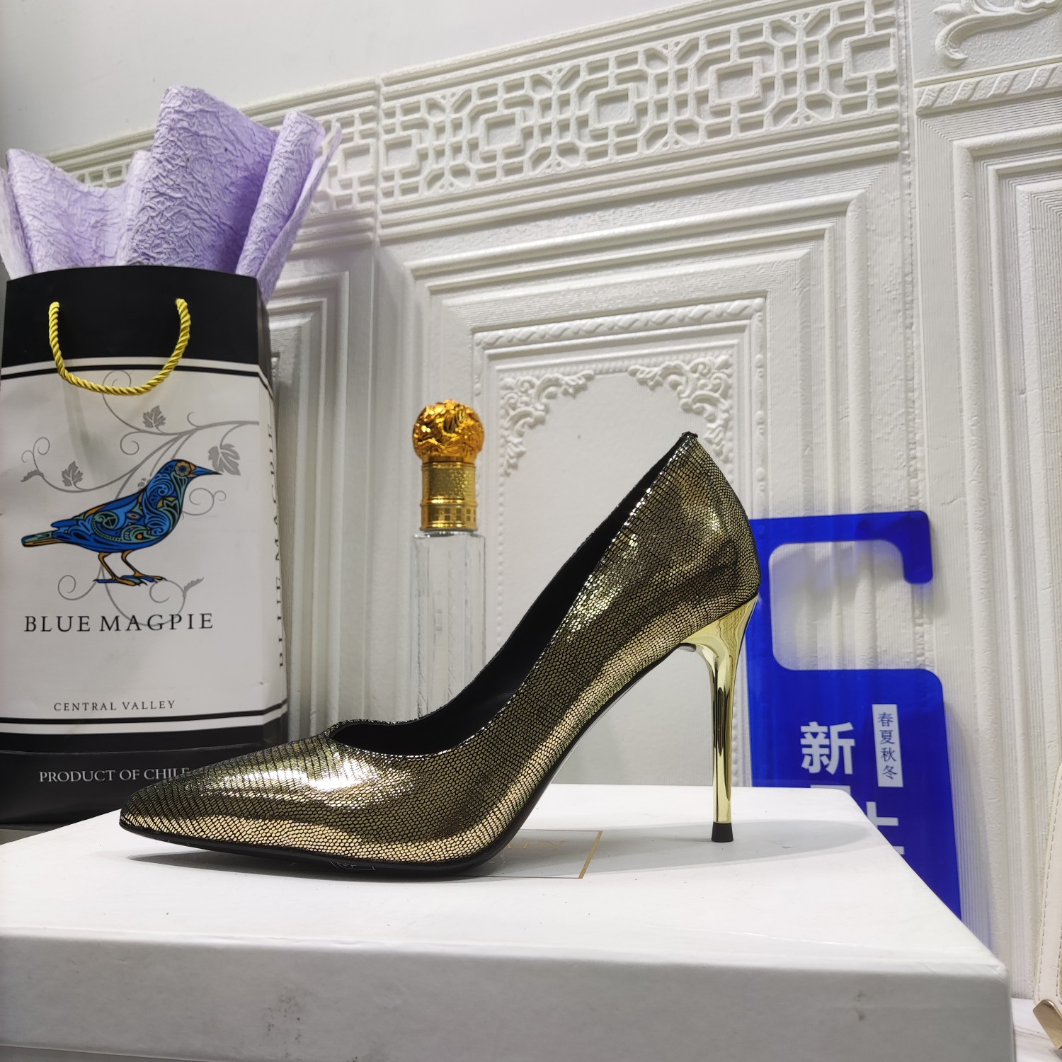 “Bal*ain Spring 2023 Collection: High-Quality Lizard Skin Heels and Shoes” - 图片 8