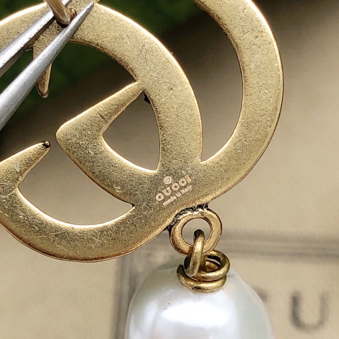 编号GED0086
古驰彩钻耳钉耳坠 ❤ ️复古风耳钉