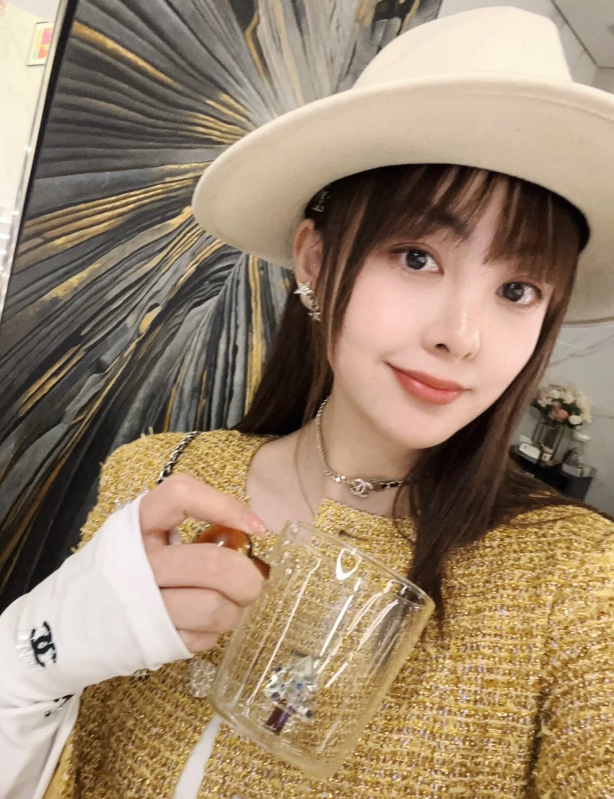 Chanel 高品质 细节如图 香大小星星双c耳钉最新款全网首发现huo 先到先得 23年早春度假系列 哇哇
