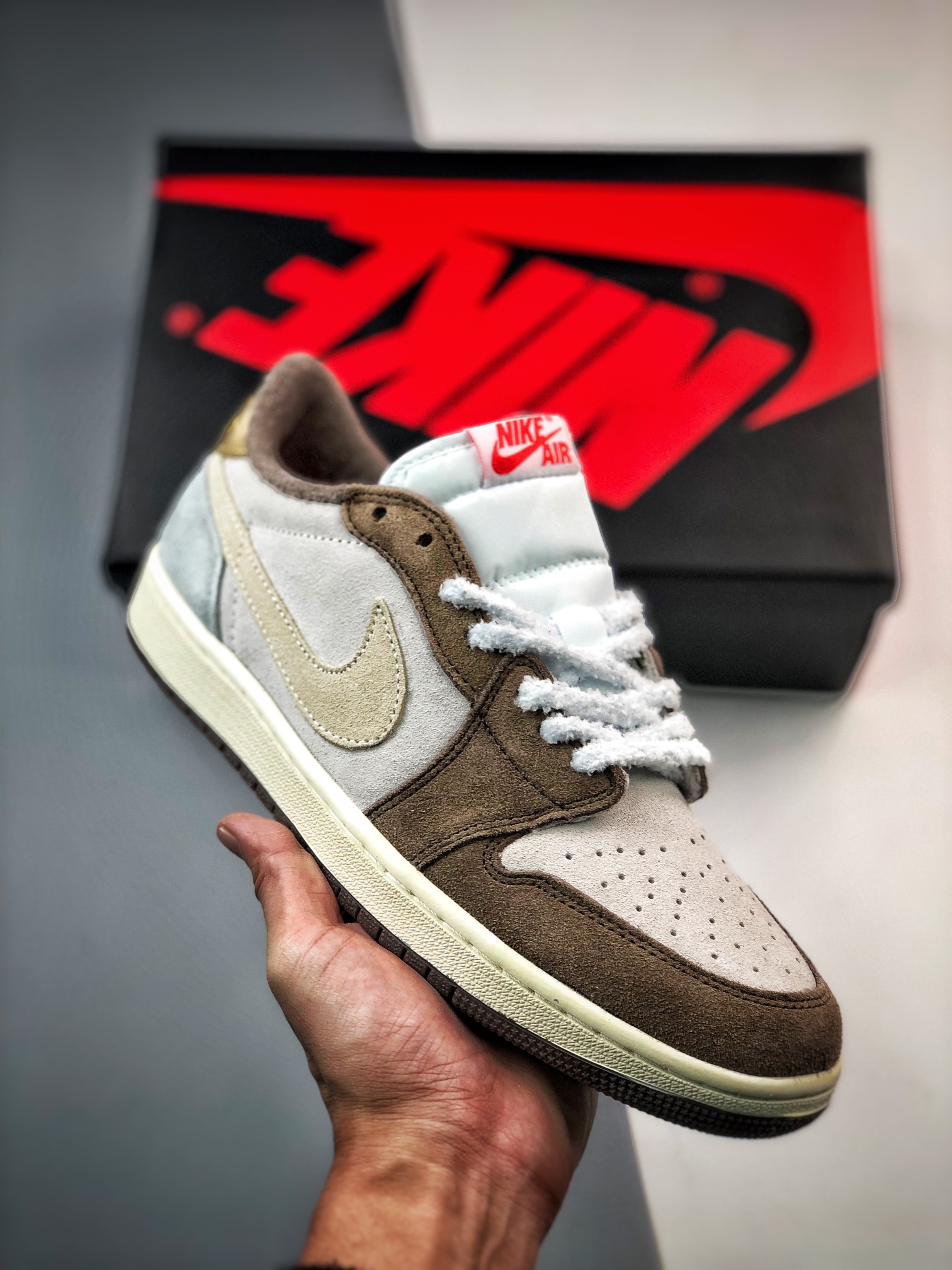 220 Air Jordan 1 Low OG 兔年白棕 DV1312-200