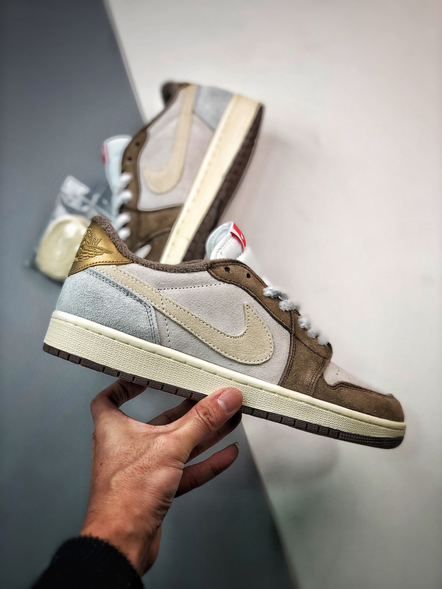 220 Air Jordan 1 Low OG 兔年白棕 DV1312-200