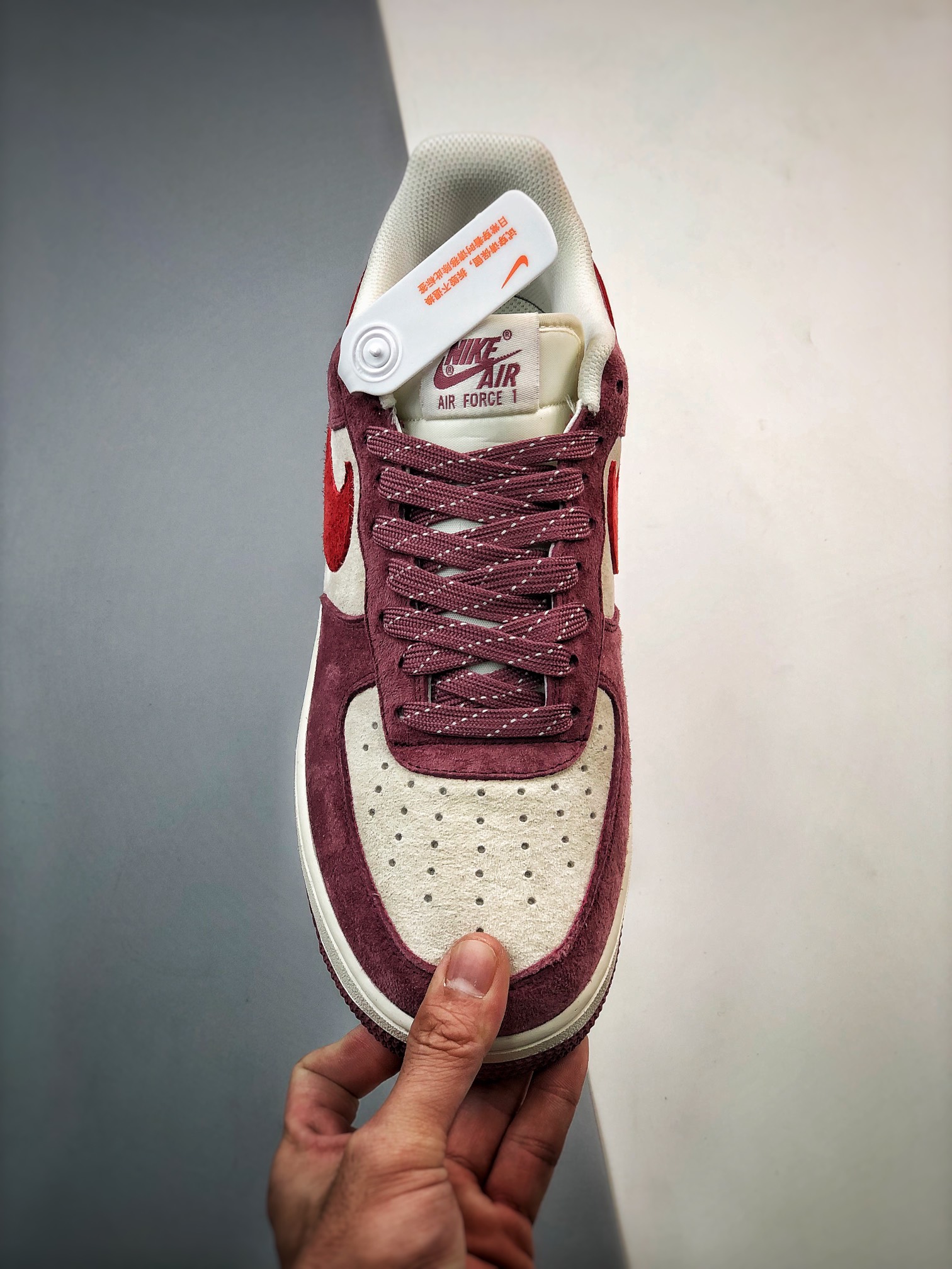260 AKIRA x Air Force 1 '07 Low 联名树莓红麂皮 DH3966-923
