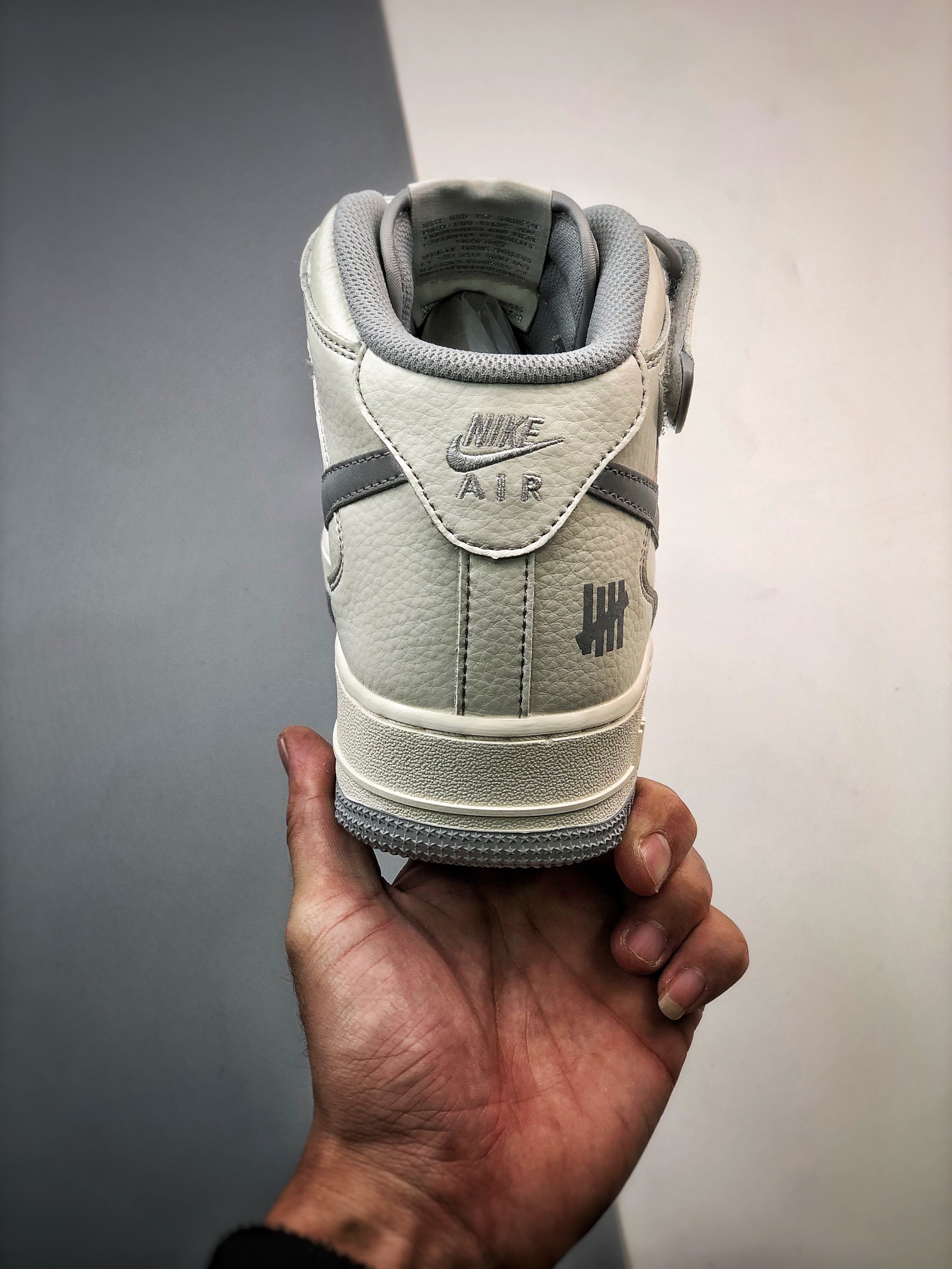 260 Air Force 1 '07 Mid 五道杠白灰反光AO6617-306