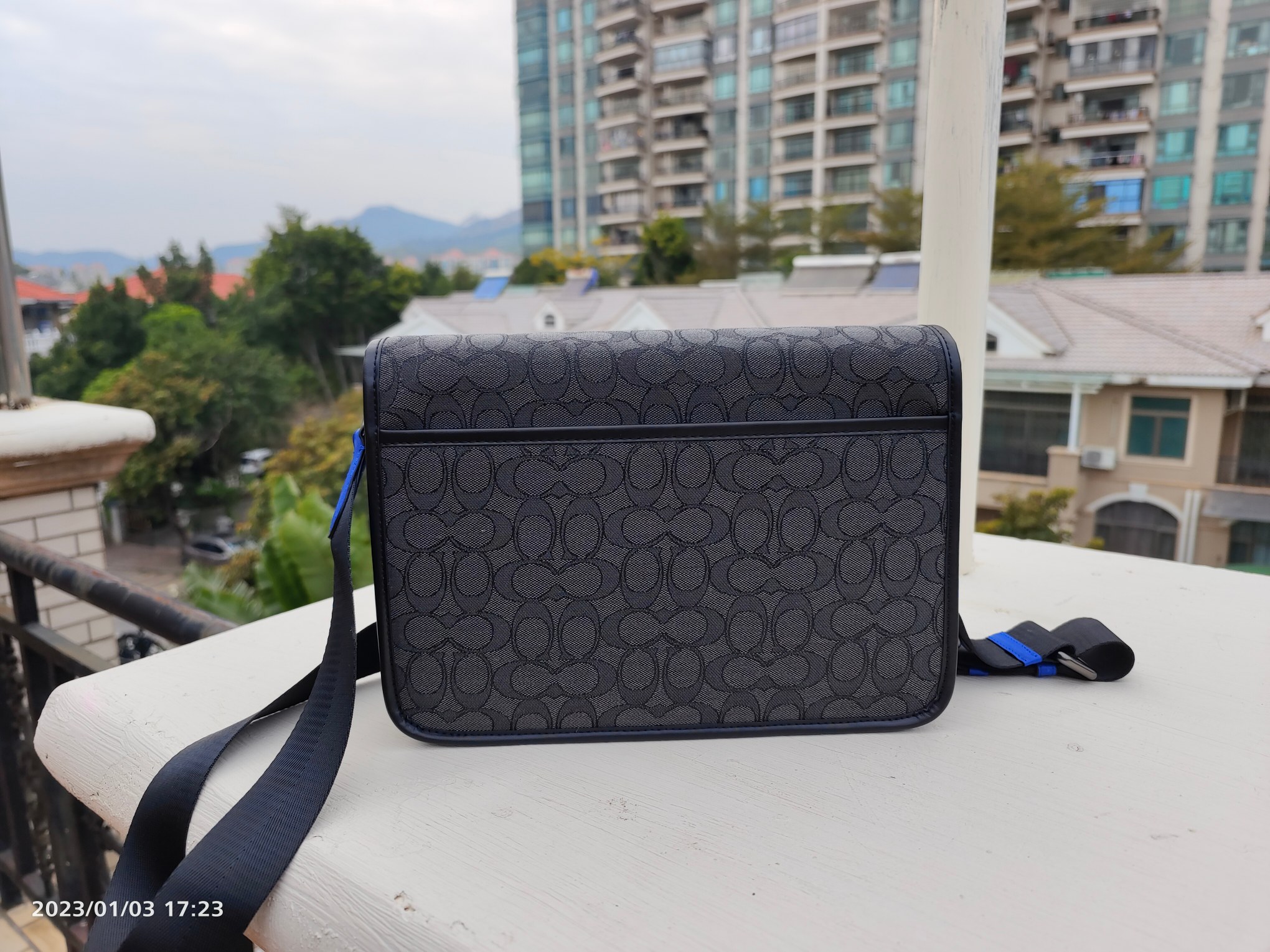 Coach COACH蔻驰C9158新款男包LEAGUE信使包单肩斜挎包 League专为运动生活打造