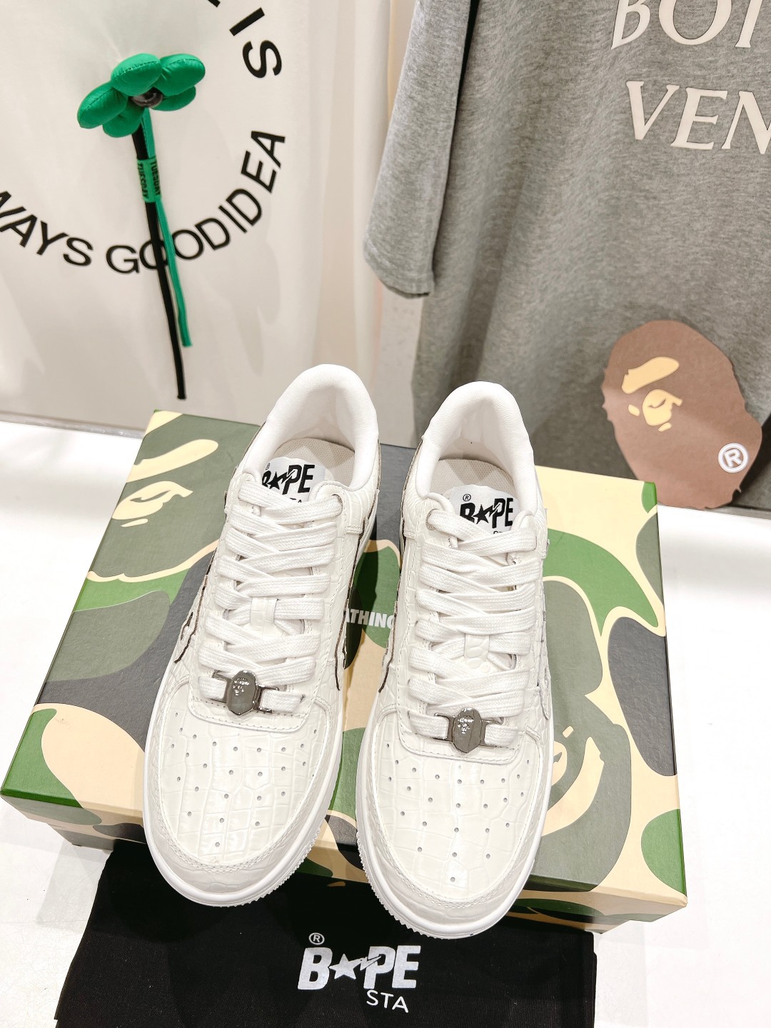 2023 BAPE STA Sneakers: Hot Men’s Size 10 High-End Version