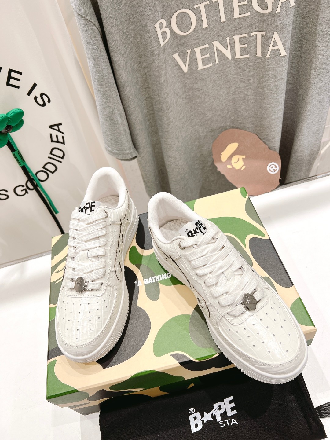 2023 BAPE STA Sneakers: Hot Men’s Size 10 High-End Version - 图片 2