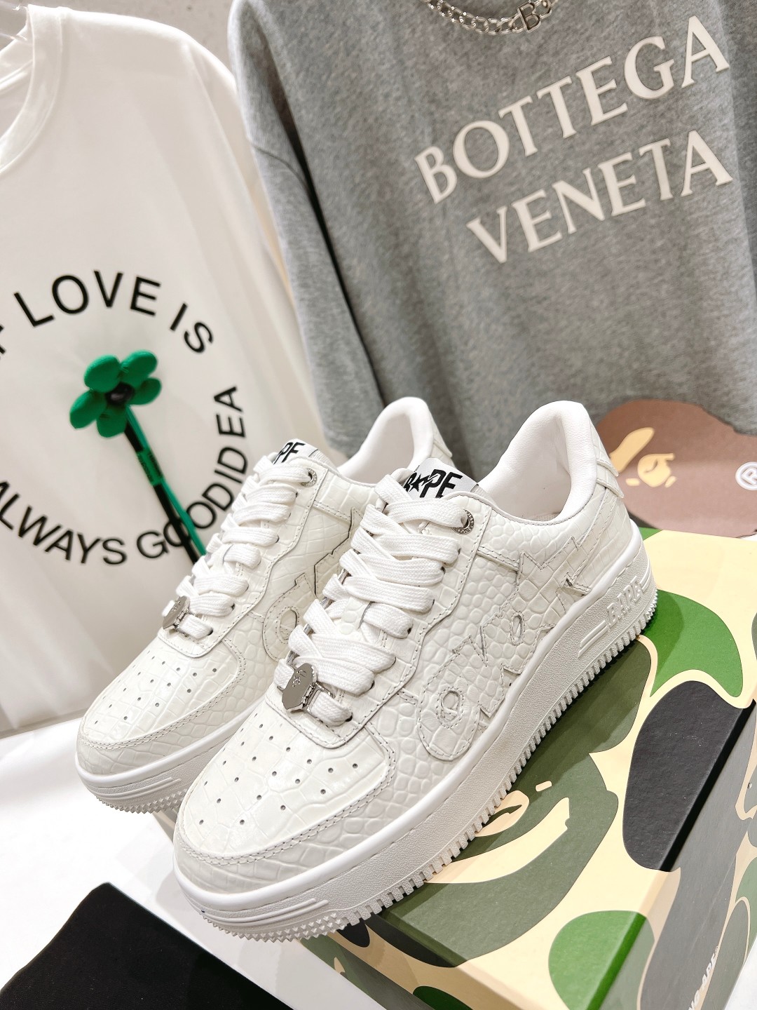 2023 BAPE STA Sneakers: Hot Men’s Size 10 High-End Version - 图片 3