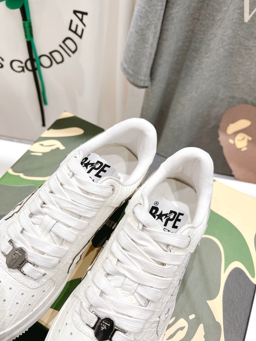 2023 BAPE STA Sneakers: Hot Men’s Size 10 High-End Version - 图片 8