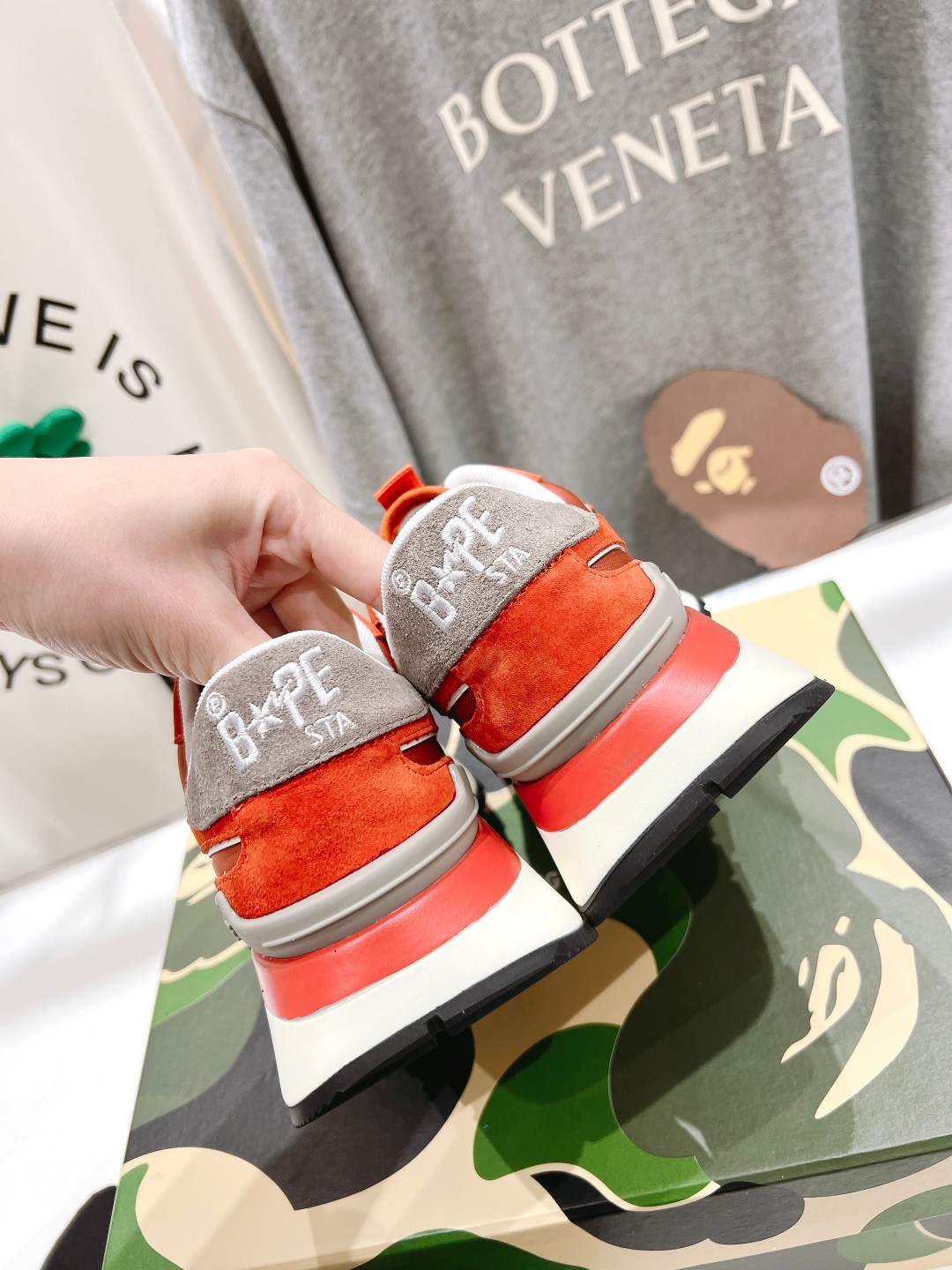 2023 BAPE STA: High-End Version of Classic Sneakers in Great Colors - 图片 9