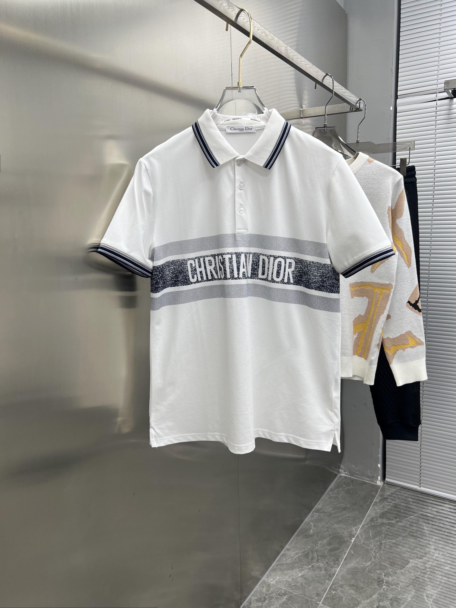 Dior Clothing Polo T-Shirt Men Summer Collection Short Sleeve