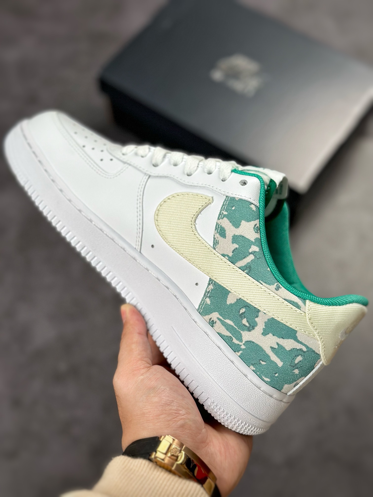 190 Nike Air Force 1 Low 07 白绿 DX3365-100