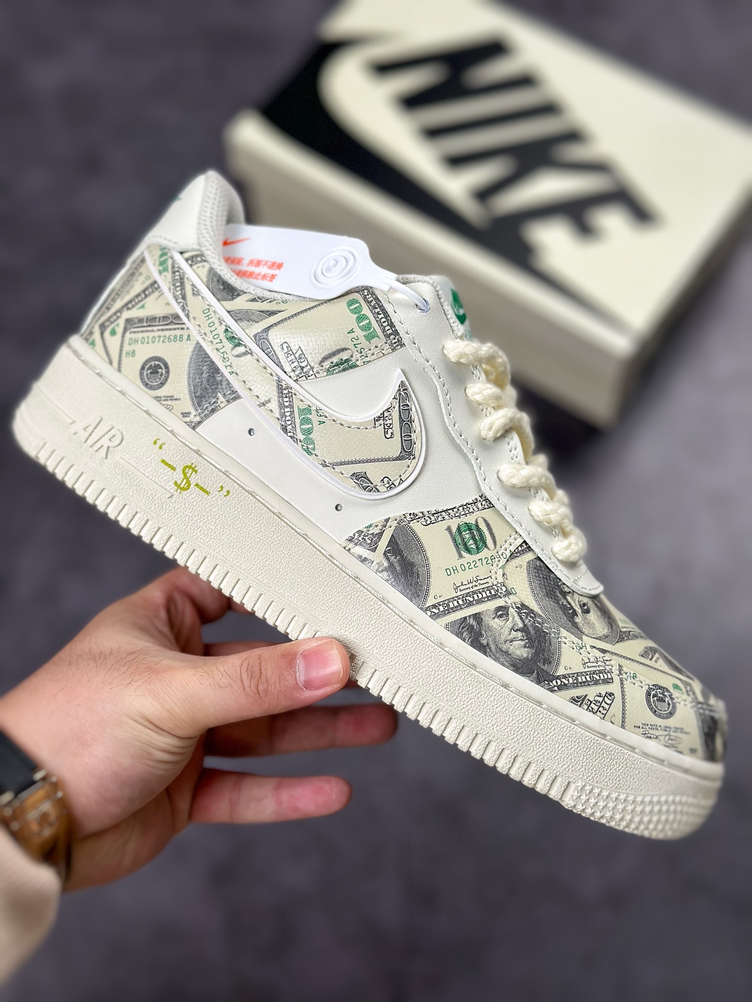 230 Nike Air Force 1 Low 07 “Rich 印钞机” CW1188-555