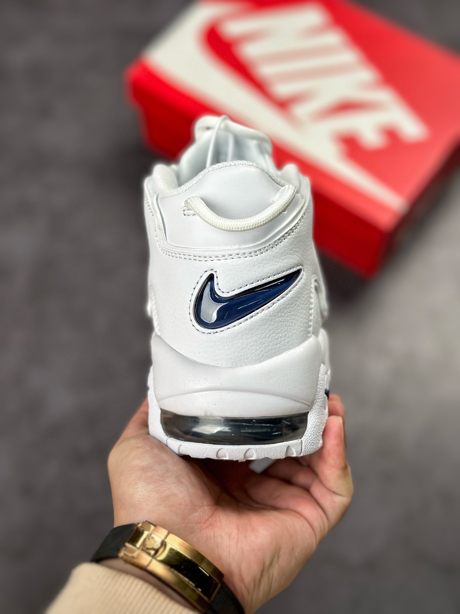 PP version Air More Uptempo white navy blue DH8011-100