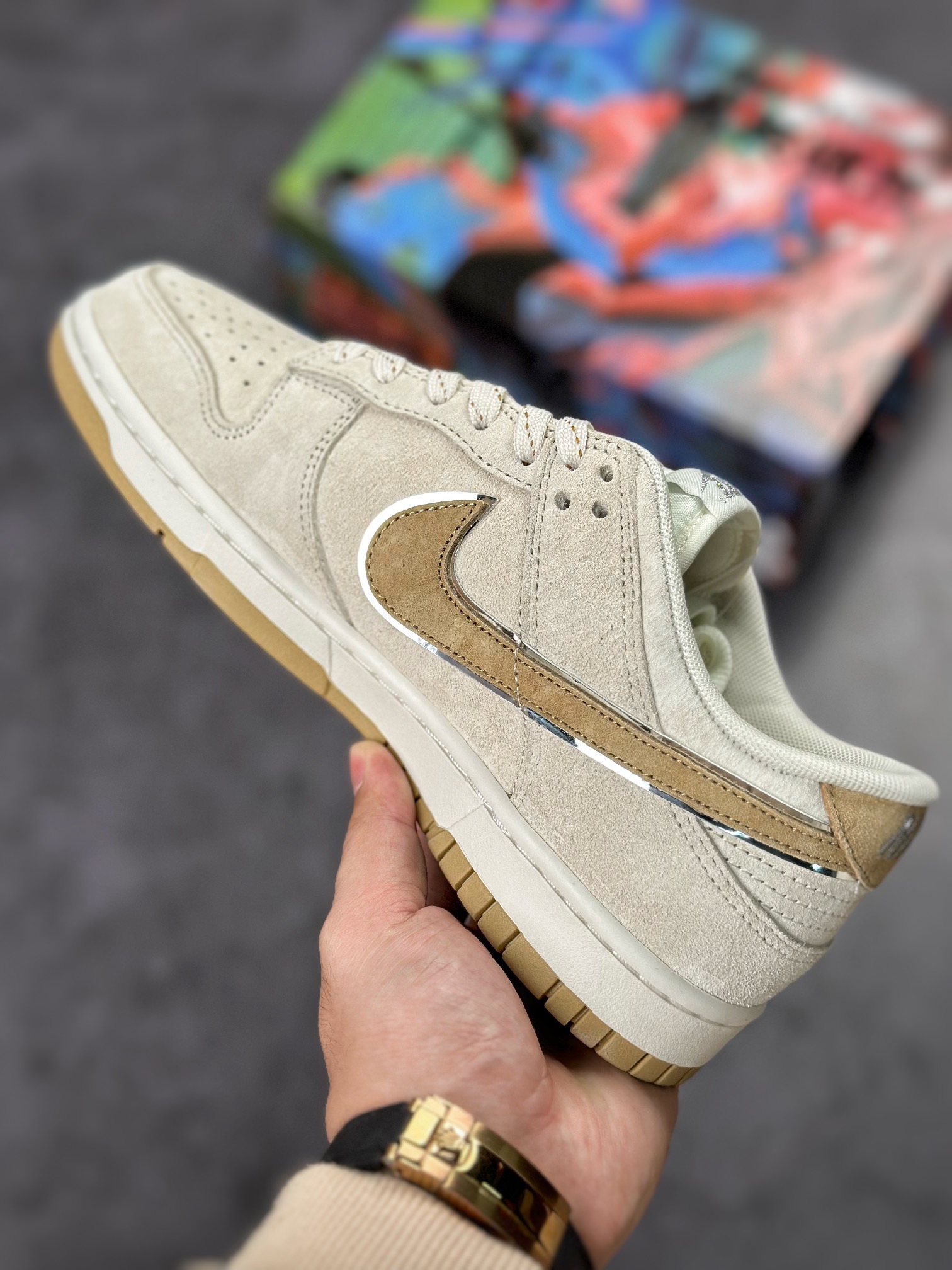 300 Nike SB Dunk Low 大友克洋 麂皮复古黄DR2269-326