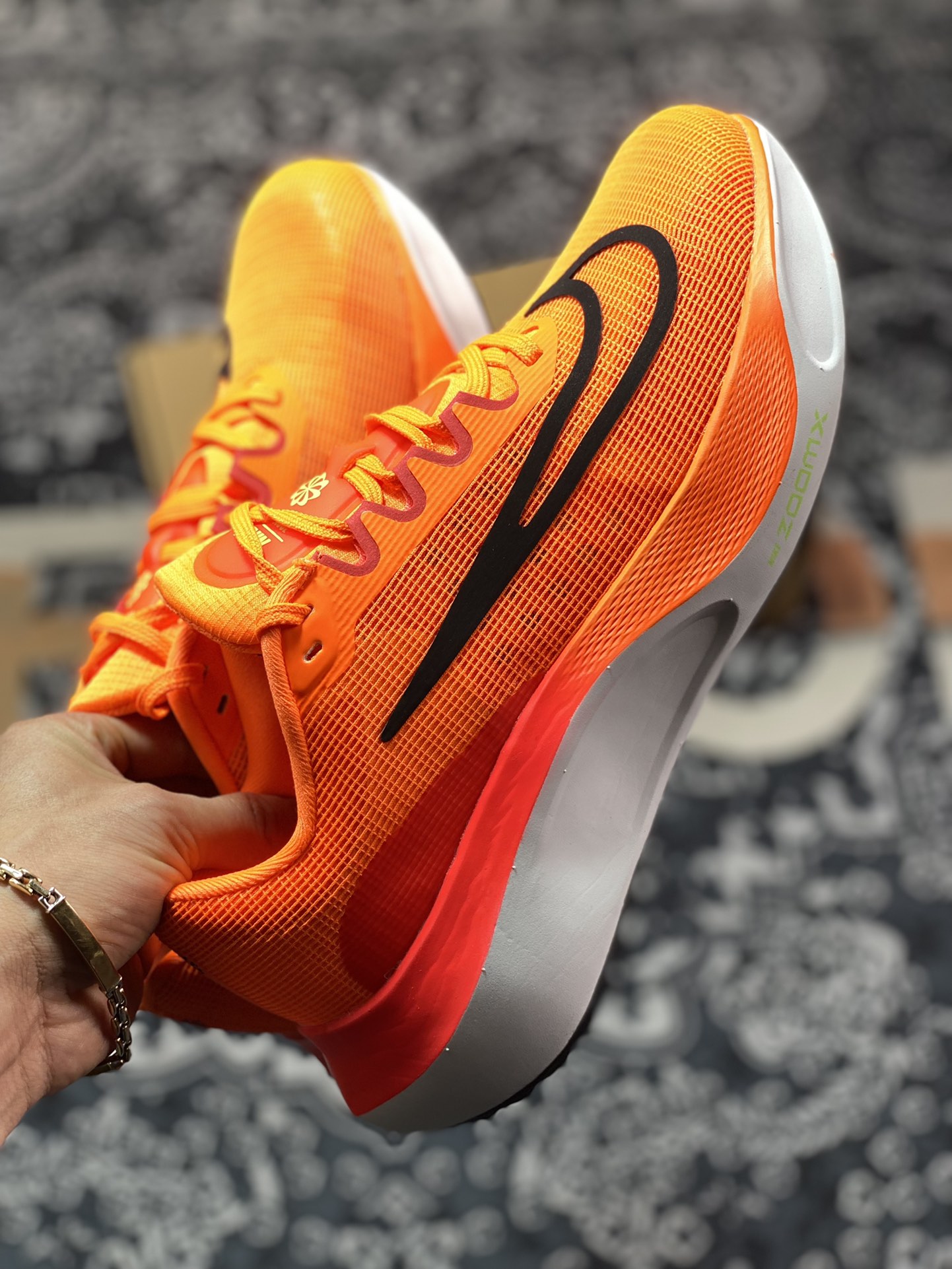 290 Nike Zoom Fly 5”Sun Orange/Black”飞行5代DM8968-800