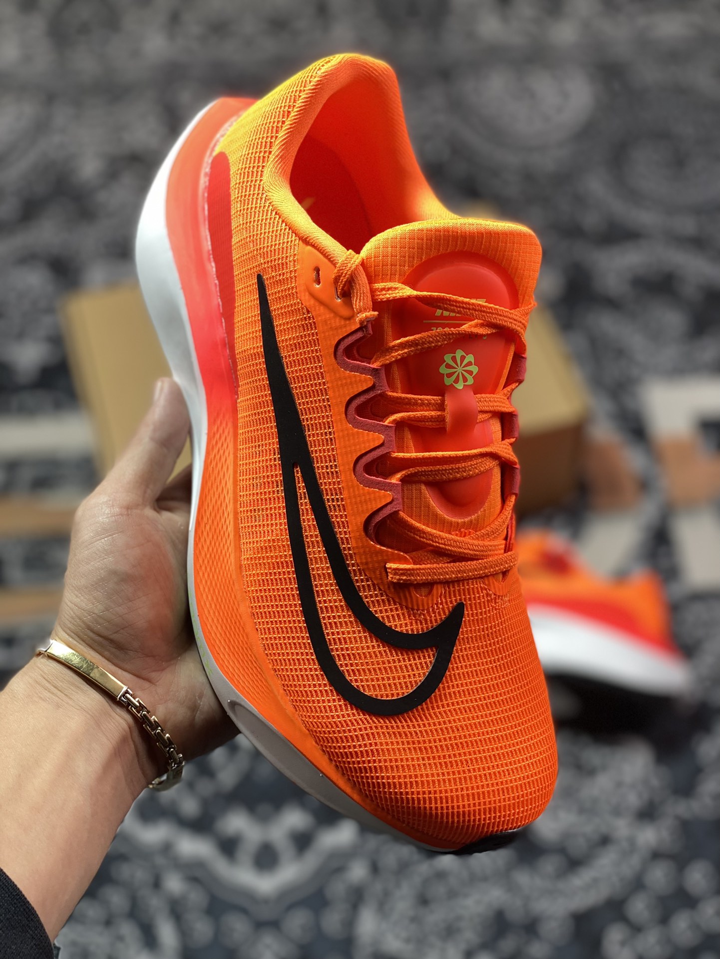 290 Nike Zoom Fly 5”Sun Orange/Black”飞行5代DM8968-800