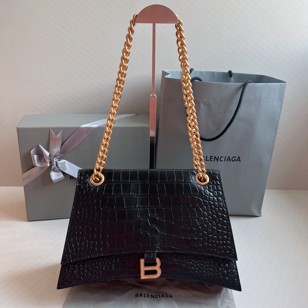 Balenciaga 7 stelle
 Borsette Borse Crossbody & Borse a Tracolla Nero Pelle di vitello bovina pecora Collezione Autunno/Inverno Catene