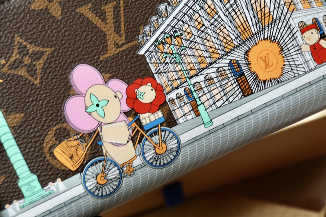 Louis Vuitton Vivienne Holidays 2022 系列推出限定款 Zippy 钱包 彰显路易威登的旅行传承