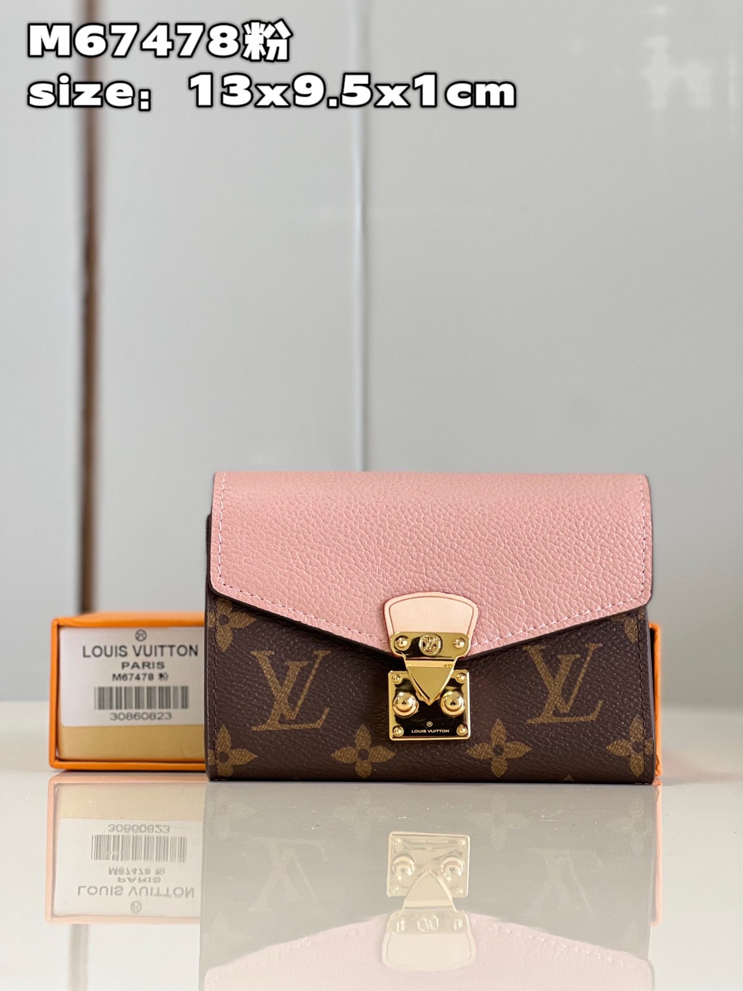 NO:399641,【Exclusive real shot M67478 powder】 Louis Vuitton interprets the Pallas series password again, shaping the Pallas short wallet with classic Monogram canvas and colorful cowhide to explore the abundant capacity of the small space. Size 13 x 9.3 x 1 cm NS.,LV [original leather],louis vuitton,louis vuitton,cowhide19860909【独家实拍 M67478粉】路易威登再度解读 Pallas 系列密码,以经典 Monogram 帆布与彩色牛皮塑造 Pallas 短款钱夹,探索小巧空间的充裕容量.尺寸13 x 9.3 x 1 厘米 NS.,LV【原厂皮】,louis vuitton,louis vuitton,cowhide,Bag