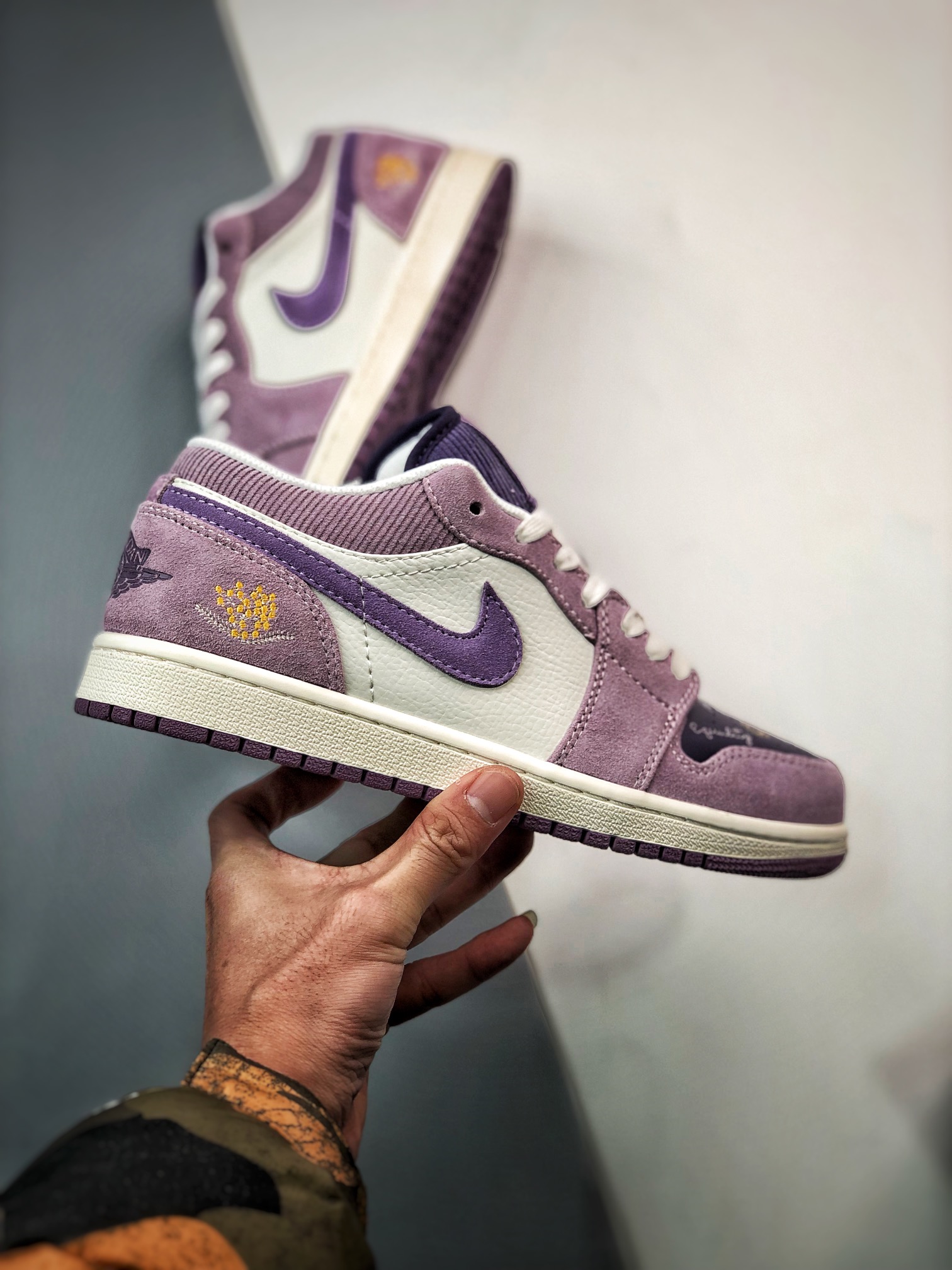 220 Air Jordan 1 Low 白紫 DR8057-500