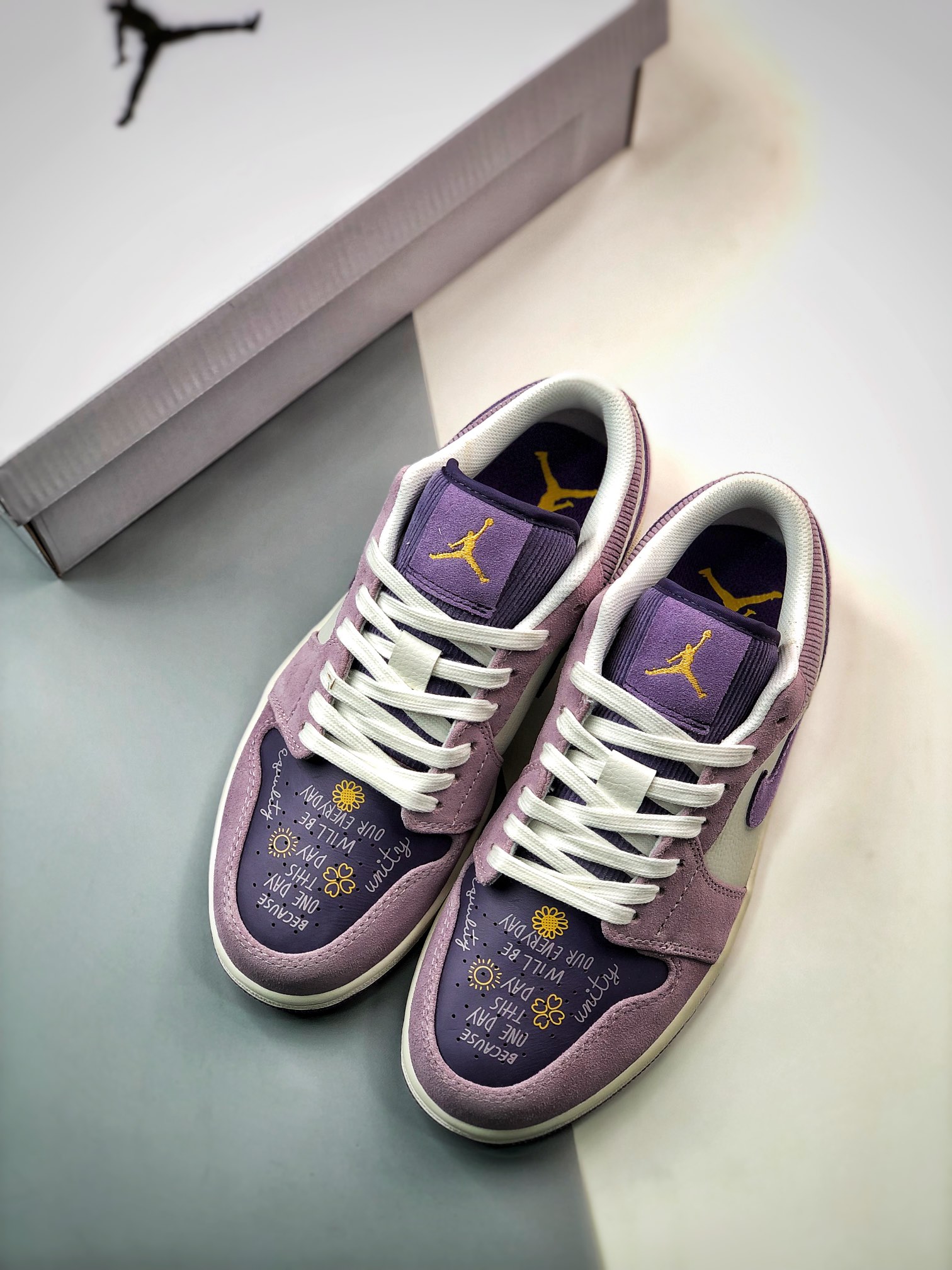 220 Air Jordan 1 Low 白紫 DR8057-500