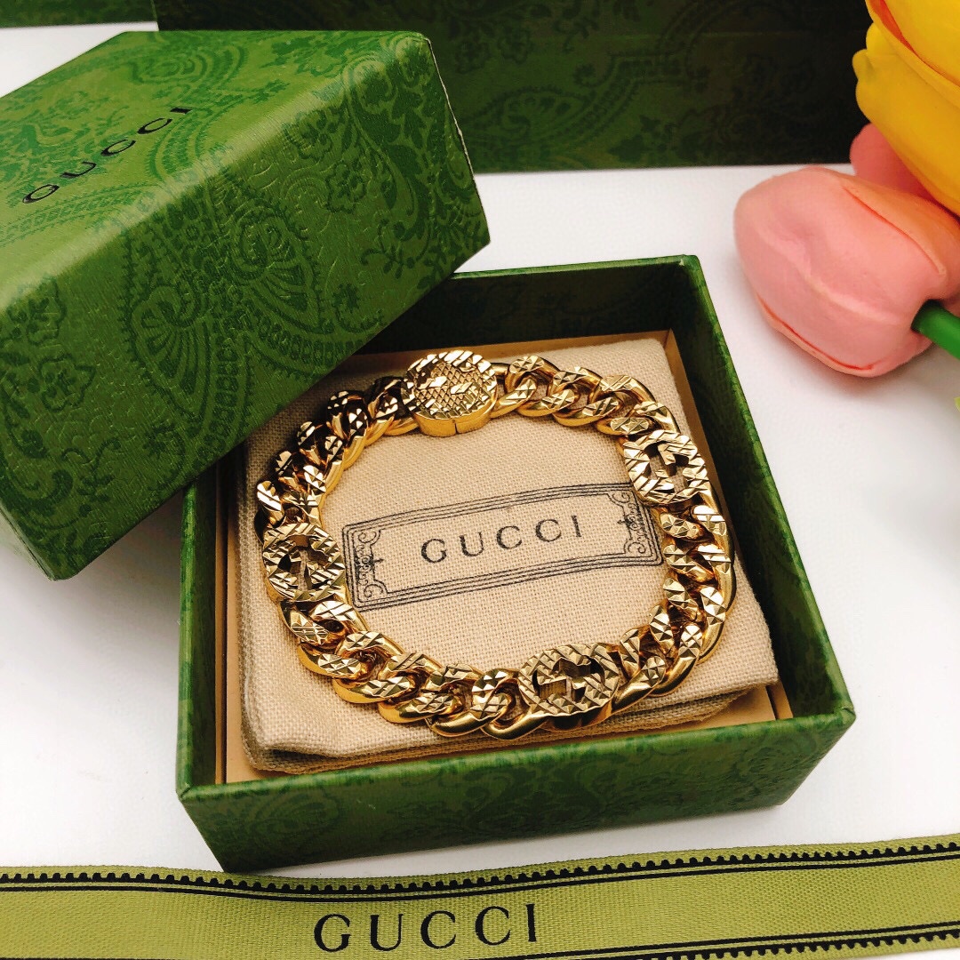 编号GSL0031
GUCCI古驰新款双G手链✨