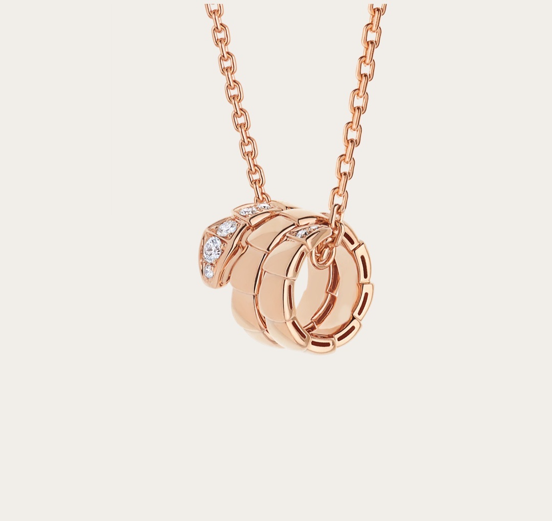 Bvlgari Gioielleria Collane & Ciondoli Platino Rose Oro rosa Bianco Con diamanti