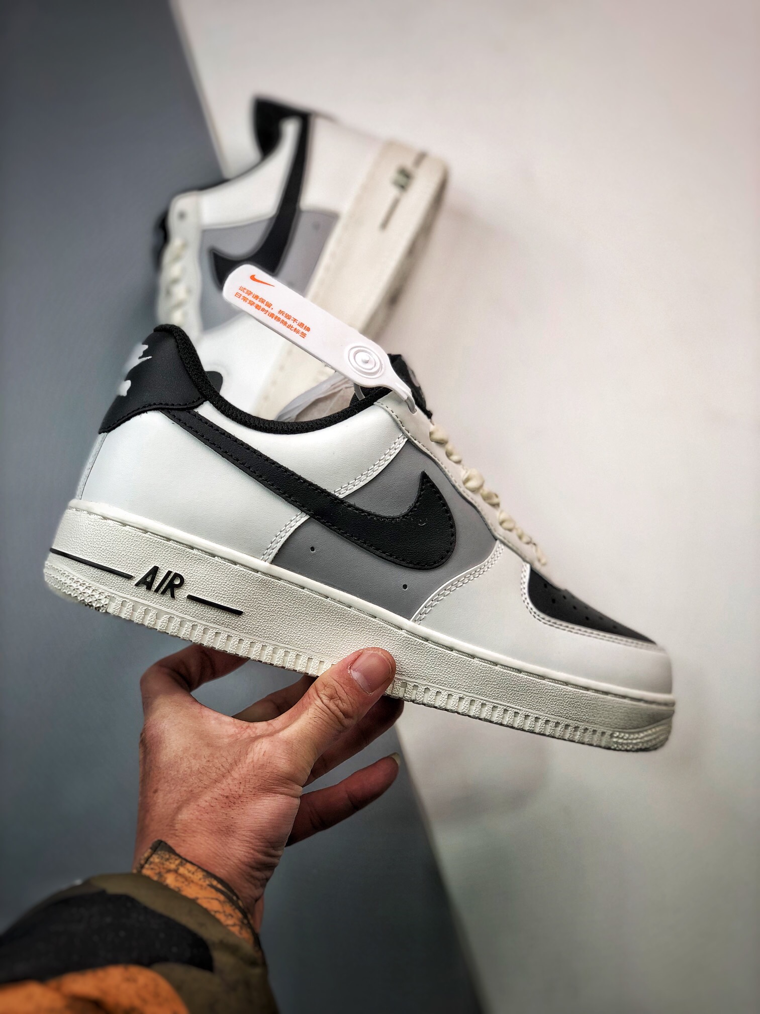 AirForce107Low白灰黑原