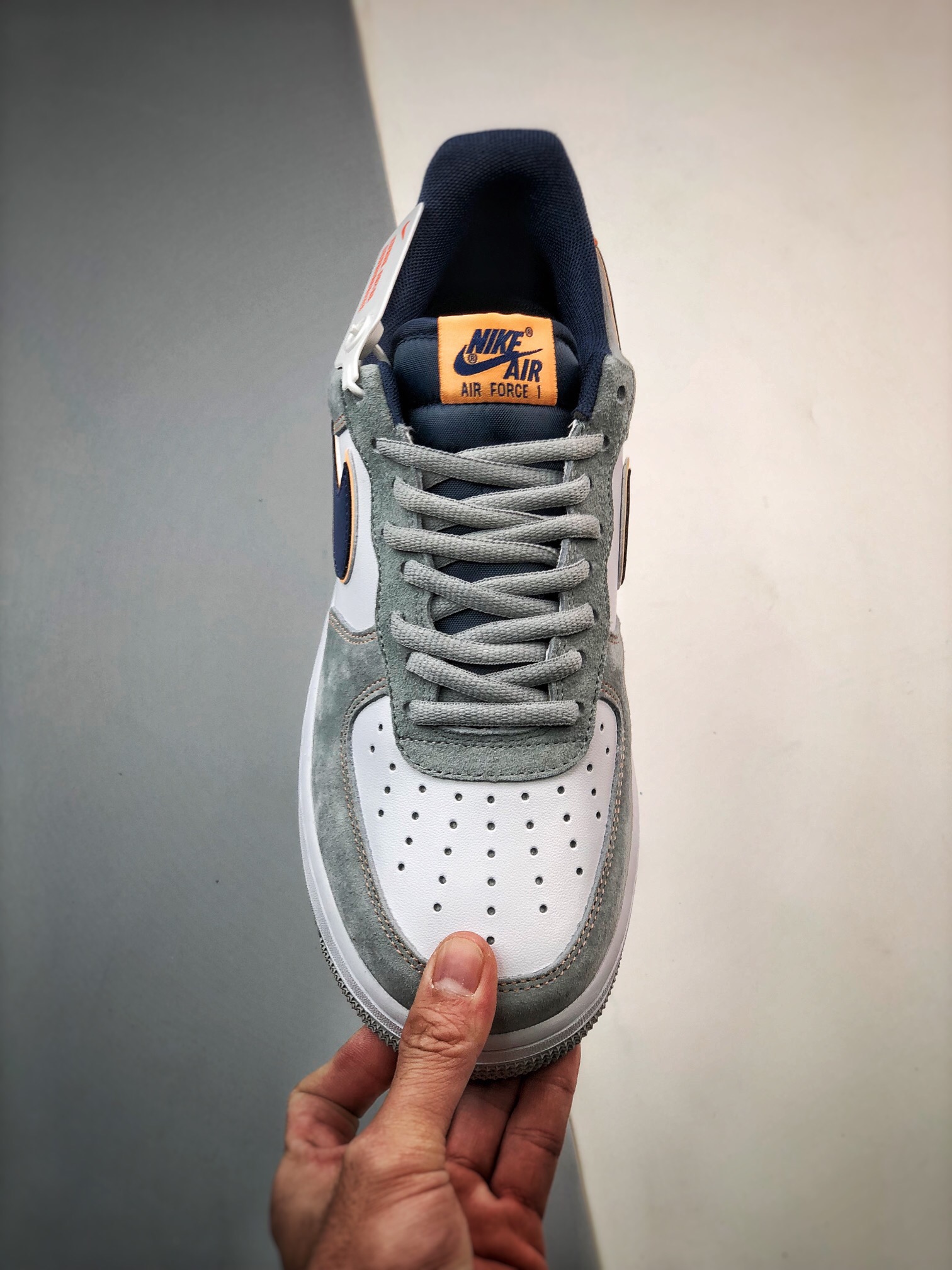 AirForce107Low灰蓝麂皮