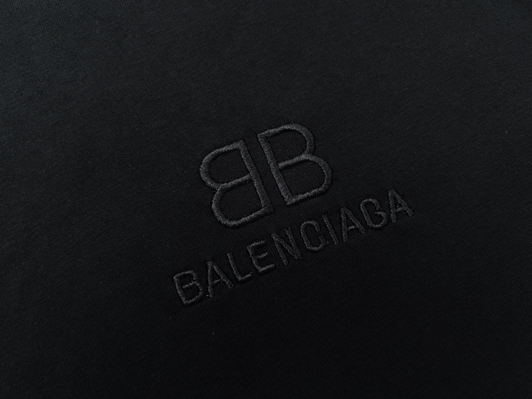 170 BALENCIAGA/巴黎世家BB背后夜光涂鸦短袖T恤