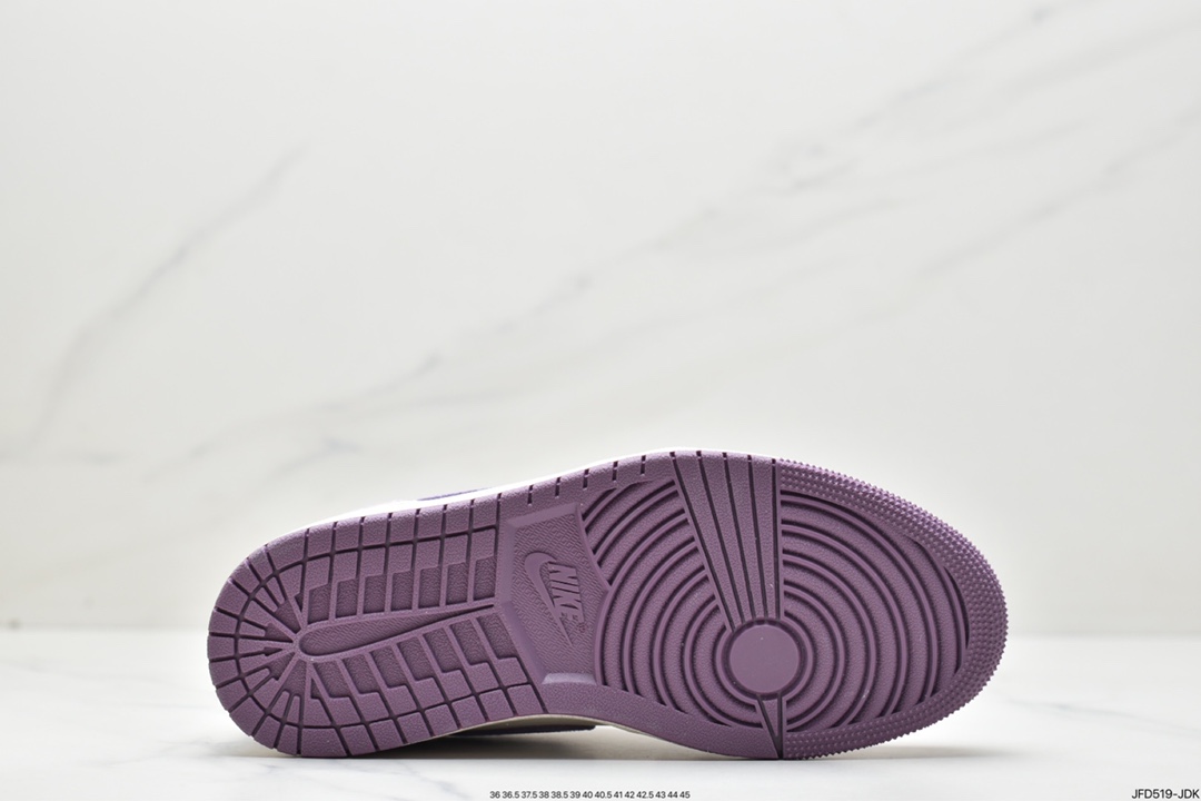 170 Air Jordan 1 Low 低帮 紫色小花 AJ1 乔丹1代DR8057-500