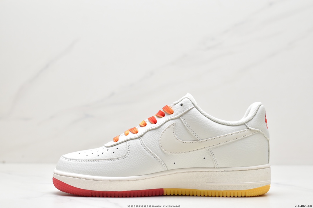 Overseas Limited Sale Nike Air Force 1 Low '07 ”Mi Red Yellow” Phoenix Suns HQ8863-996