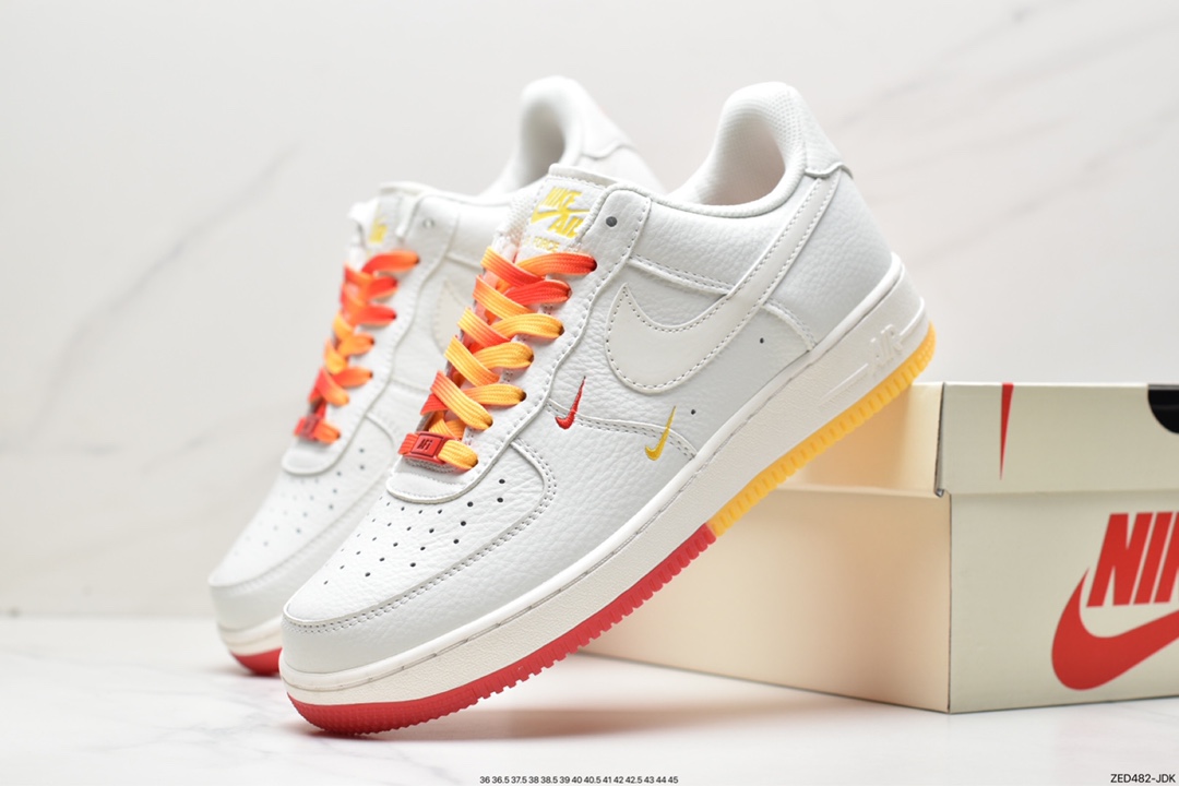 Overseas Limited Sale Nike Air Force 1 Low '07 ”Mi Red Yellow” Phoenix Suns HQ8863-996