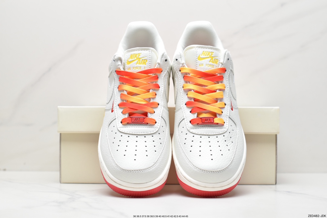 Overseas Limited Sale Nike Air Force 1 Low '07 ”Mi Red Yellow” Phoenix Suns HQ8863-996