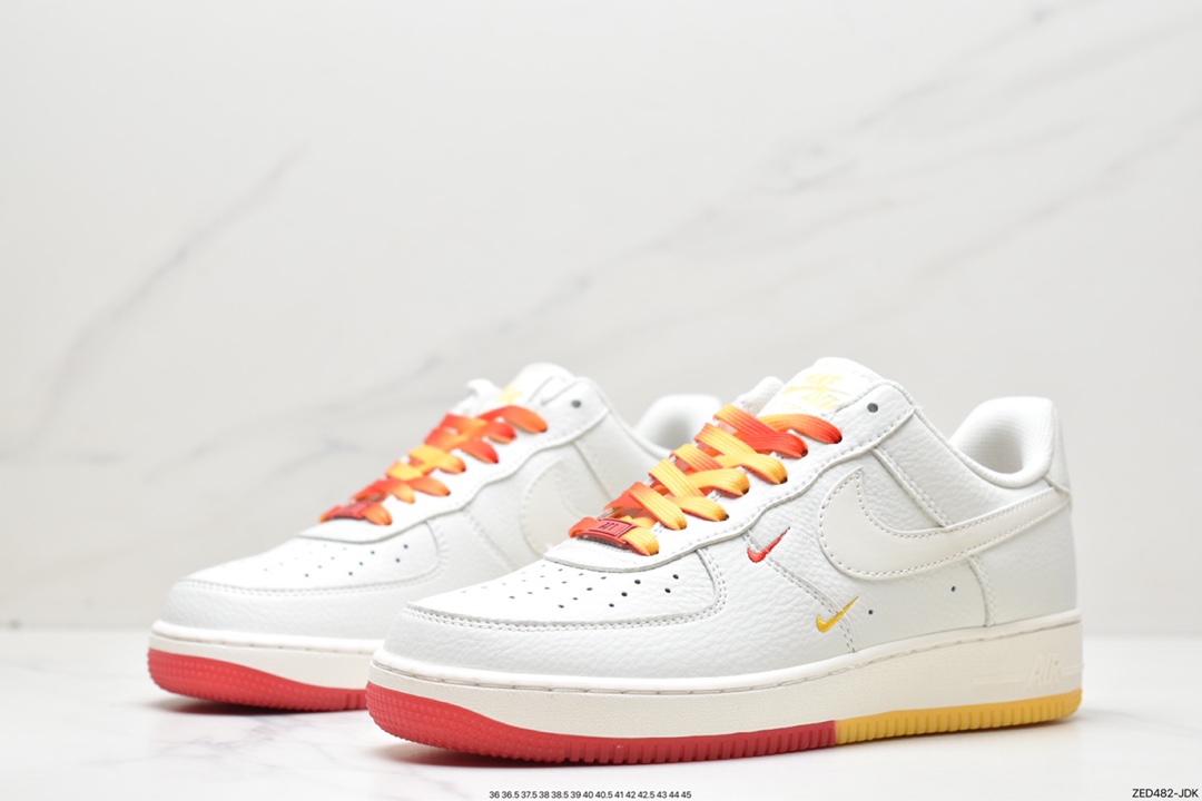 Overseas Limited Sale Nike Air Force 1 Low '07 ”Mi Red Yellow” Phoenix Suns HQ8863-996