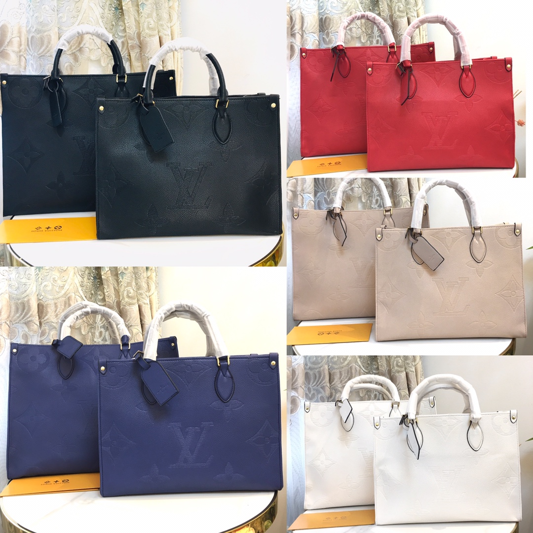 Louis Vuitton LV Onthego Handbags Tote Bags Printing Mini M44558