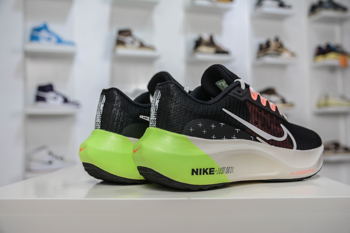 290 纯原真碳板NK Zoom Fly 5运动休闲缓震碳板跑步鞋 白黑蓝 FB1847-011