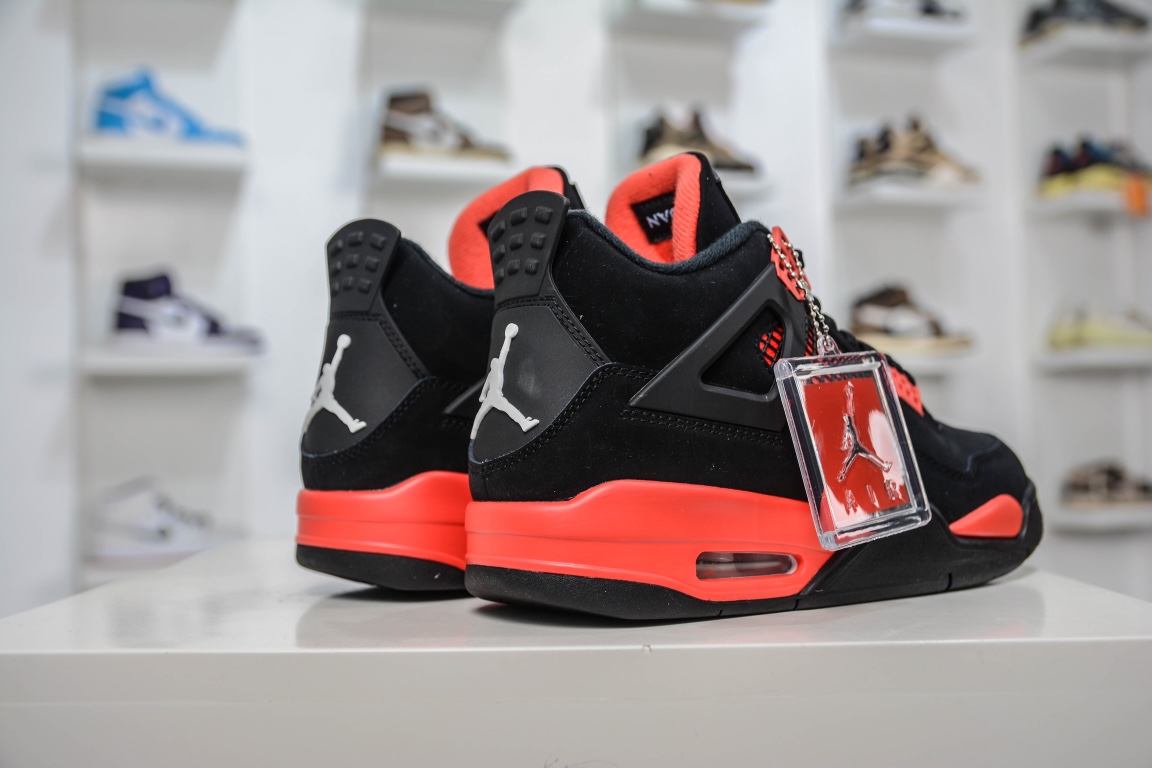 Private order factory Air Jordan AJ4 Retro lightning took half a year masterpiece ct8527-016