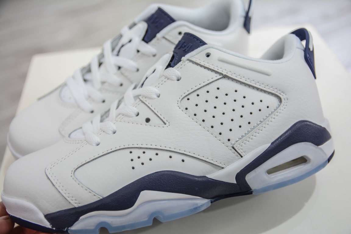 250 Air Jordan 6 Retro“Midnight Navy” 白蓝/午夜蓝 CT8529-141